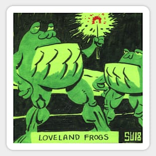 Loveland Frogs Sticker